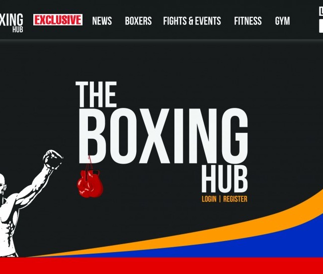 The Boxing Hub Website