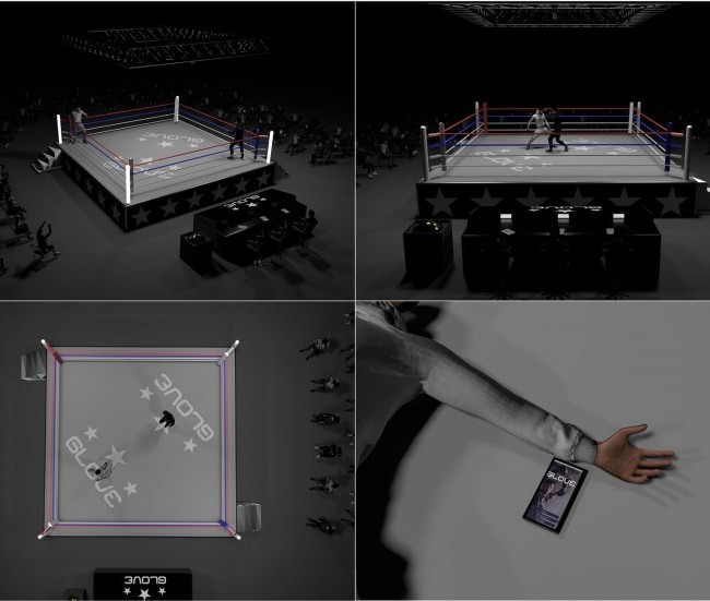 Glove Boxing 3D Animation, Football Motion Capture & HSBC Gold Price 3D Infographic