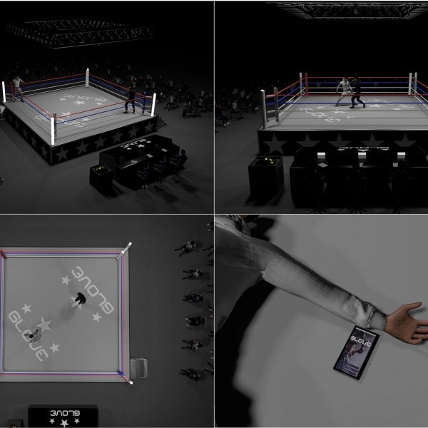 Glove boxing 3d animation football motion capture hsbc gold price 3d infogr  | Work | Brunel Digital